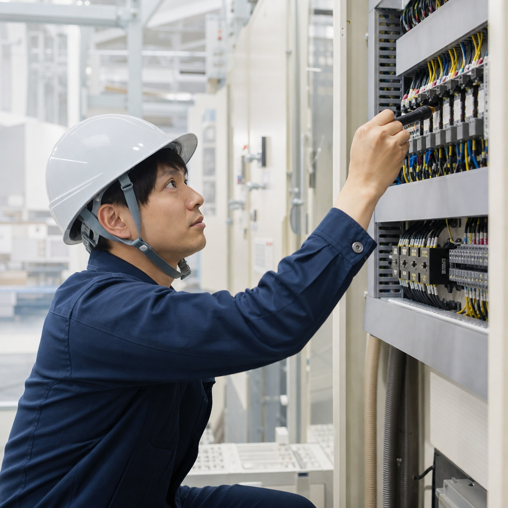 株式会社三栄電工の相談に答える現場で育つ仕事