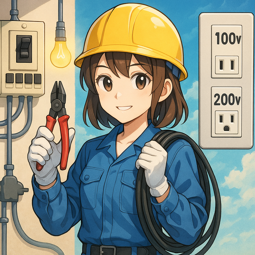 電気工事と100V/200Vの基礎｜株式会社三栄電工