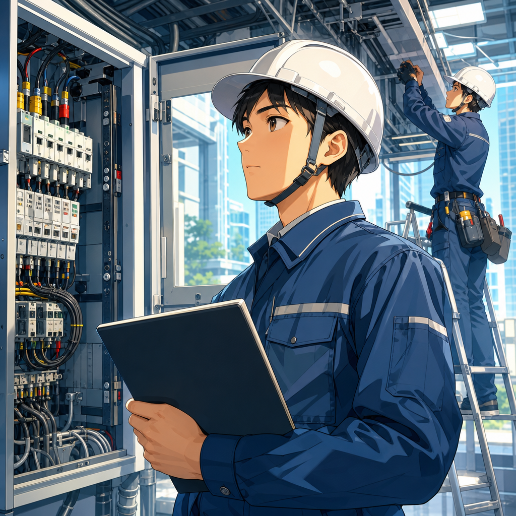 株式会社三栄電工で磨く電気設備工事の安全管理