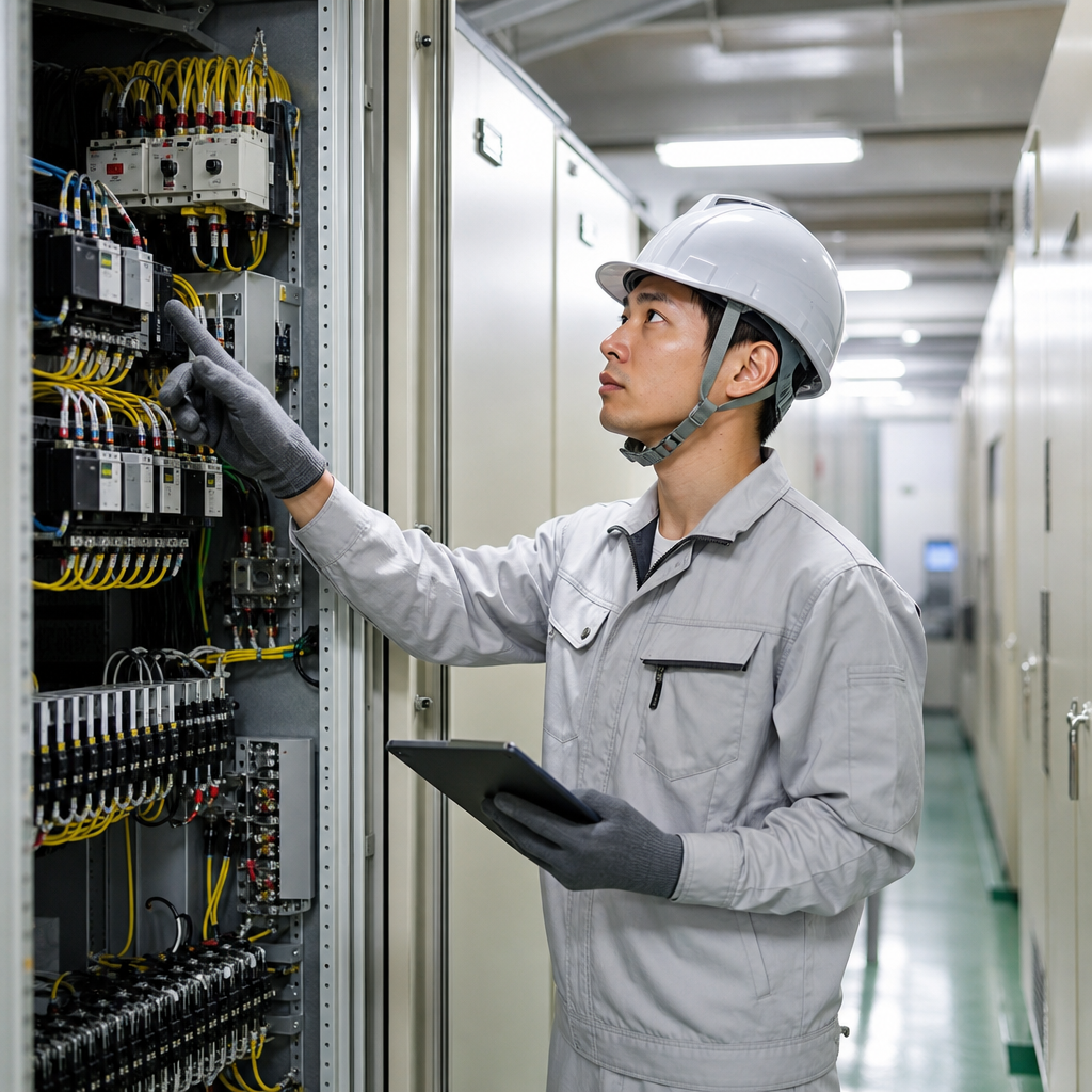 電気設備工事の現場で身につく安全確認と判断力
