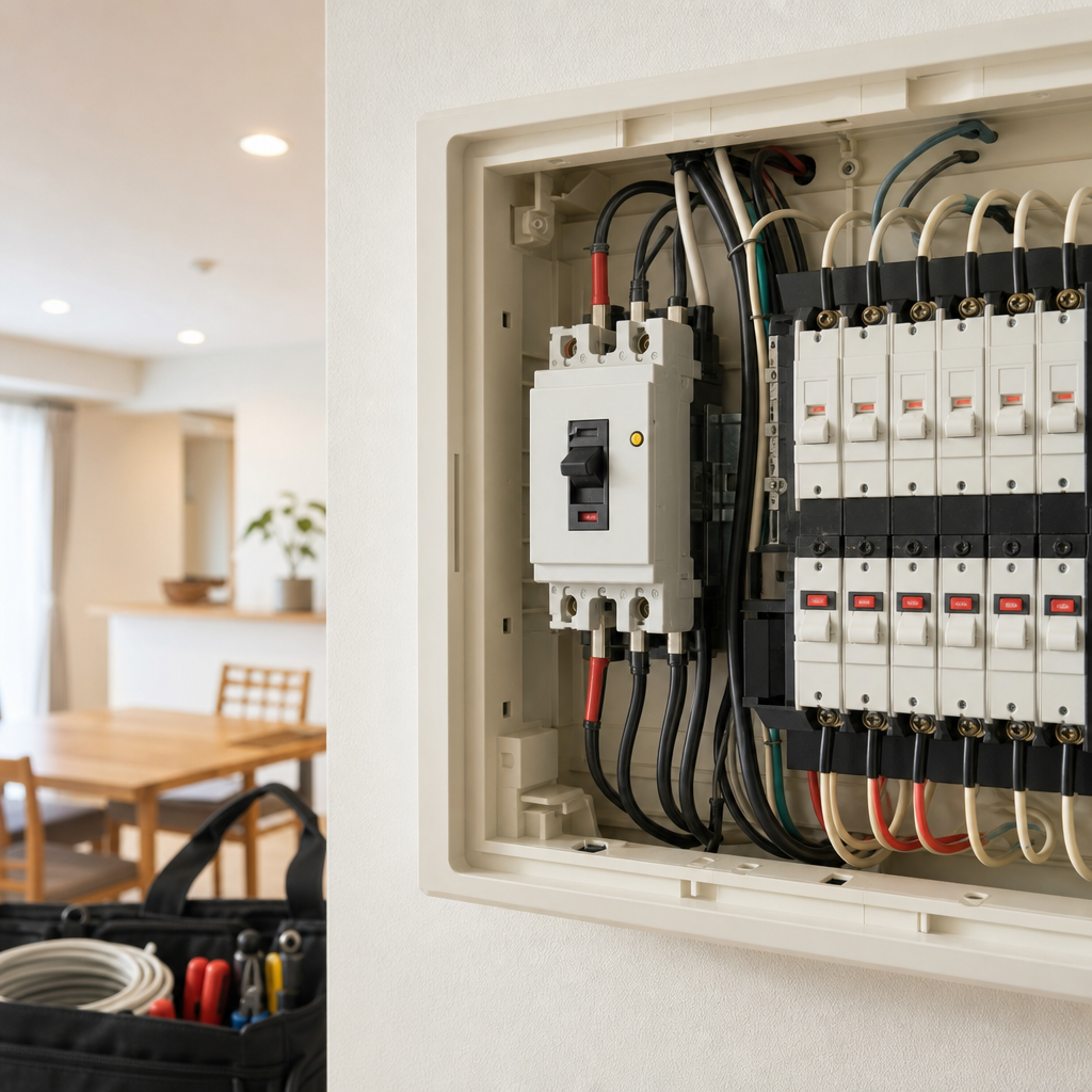 電気工事で早めに気づく漏電ブレーカーの異変